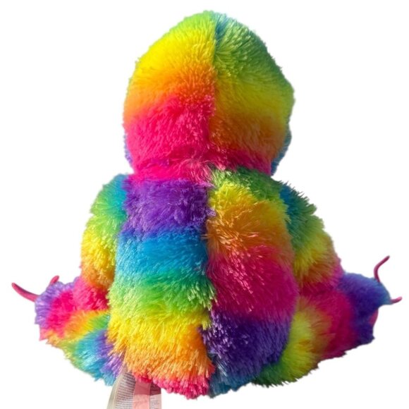 BABW Let's Hang Rainbow Tie Die Sloth Plush Stuffed Security Support Pet Toy - Picture 4 of 16